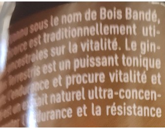 SIROP BOIS BANDE AROME FRAISE