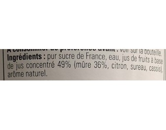 SIROP MURE