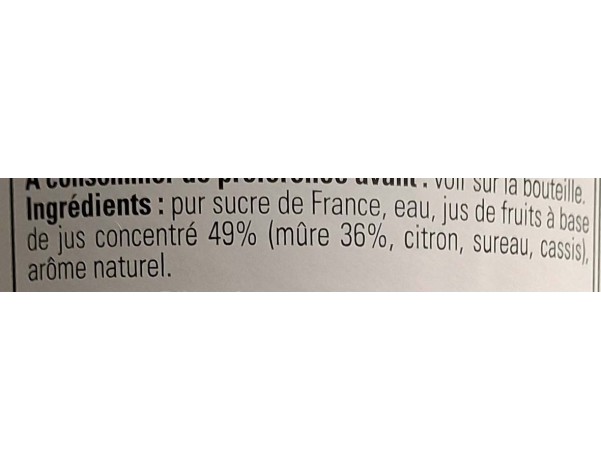 SIROP MURE