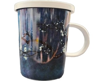 TASSE A THE MAGNOLIA BLAUW 9,5 X 11 CM