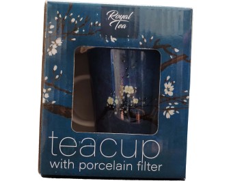TASSE A THE MAGNOLIA BLAUW 9,5 X 11 CM