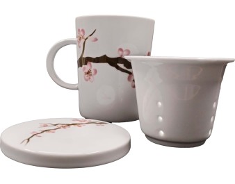 TASSE A THE SAKURA 9,5 X 11 CM