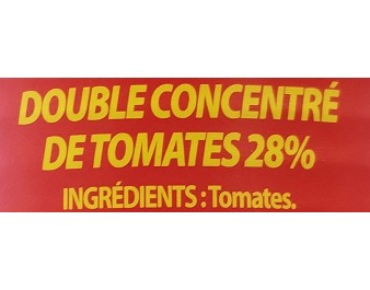 TOMATE EN CONCENTRE
