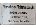 VERMICELLE DE RIZ AU JASMIN COMPLET