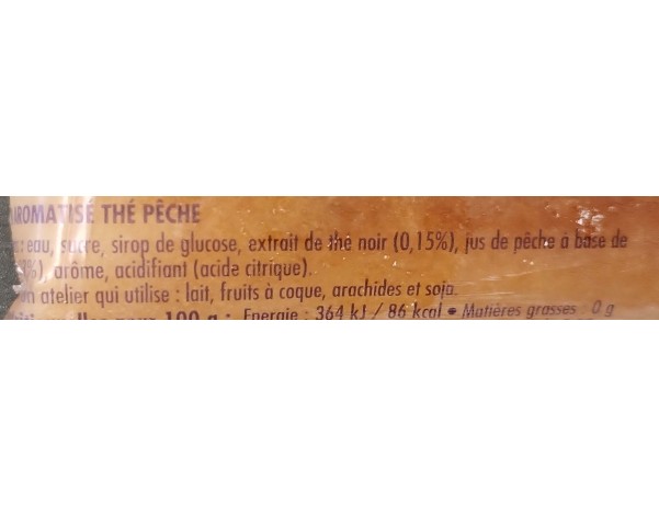GLACE FLOUP THE PECHE ****