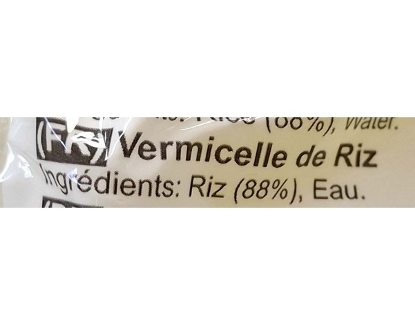 VERMICELLE DE RIZ BUN TUOI