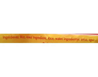 VERMICELLE DE RIZ DONGGUAN