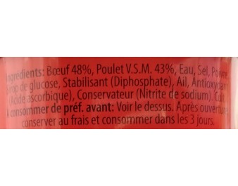 VIANDE DE BOEUF ET POULET
