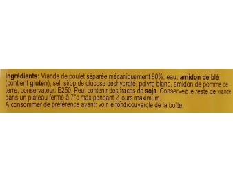 VIANDE DE POULET HALAL