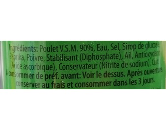 VIANDE DE POULET HALAL