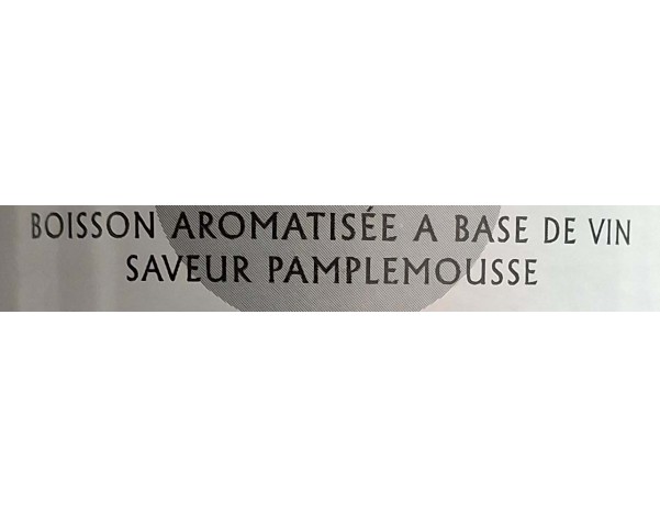 VIN ROSE PAMPLEMOUSSE 7.5°