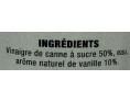 VINAIGRE VANILLE