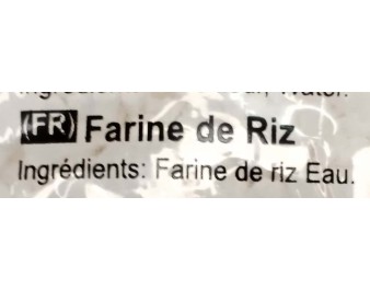 FARINE DE RIZ EN MORCEAUX
