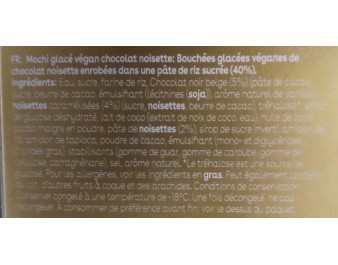 GLACE MOCHI CHOCOLAT NOISETTE 6 P. ****