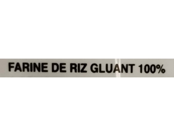FARINE DE RIZ GLUANT