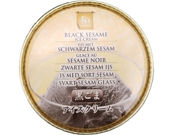 GLACE POT 0,5 LITRE AU SESAME NOIR ****