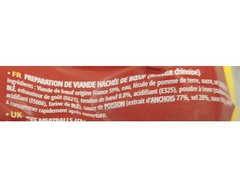 BOULETTE DE BOEUF