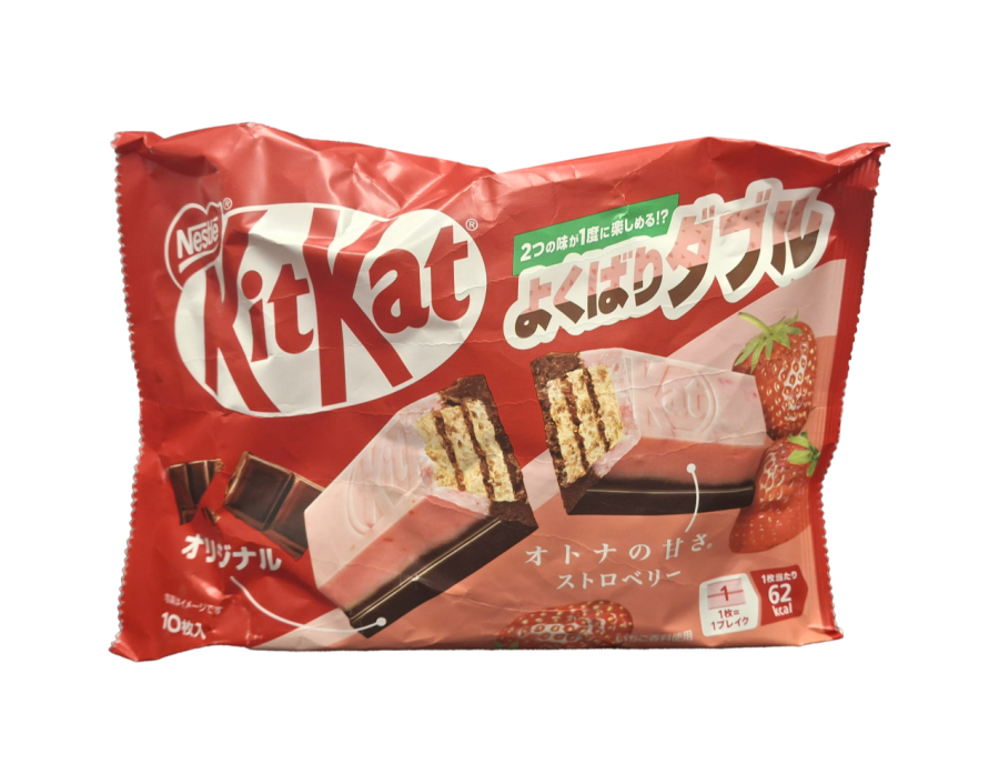 CHOCOLAT KIT KAT A LA FRAISE ORIGINAL MINI 10 P.