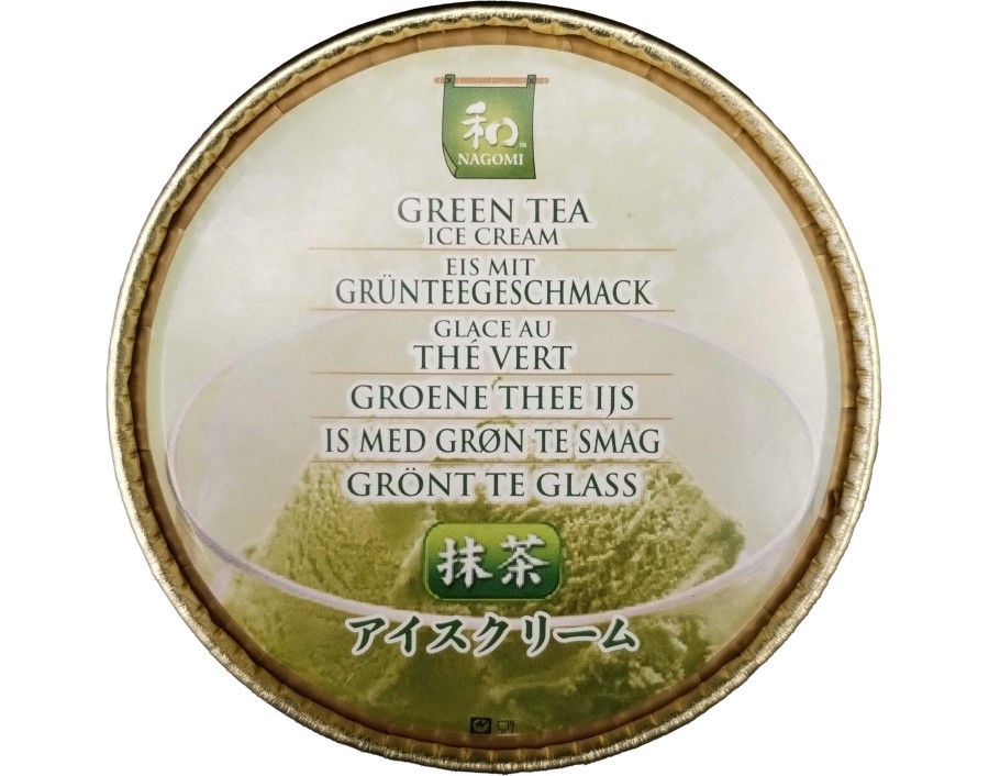 GLACE POT 0,5 LITRE AU THE VERT ****