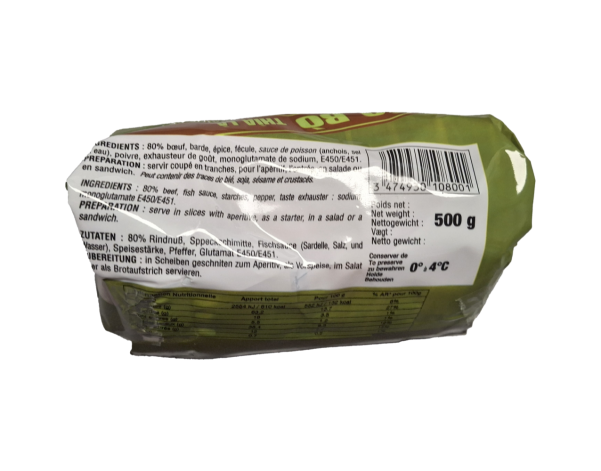 PATE DE BOEUF GIO BO