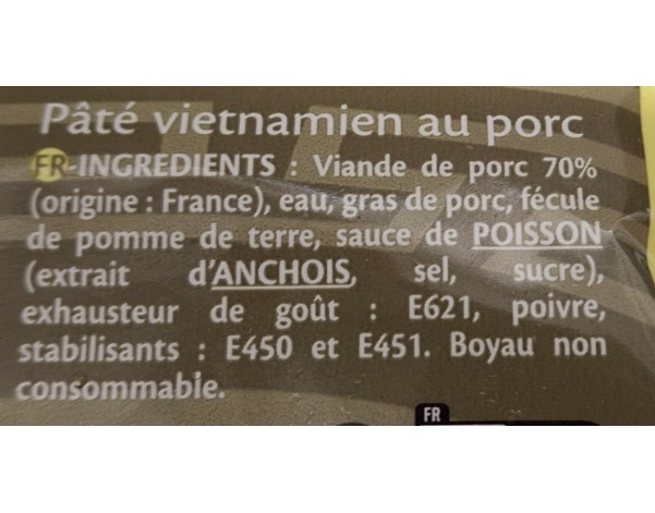 PATE DE PORC HAO HANG