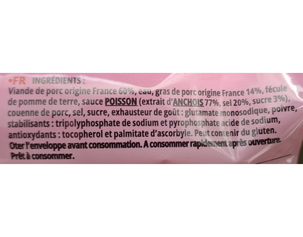 PATE DE PORC TAU BAY