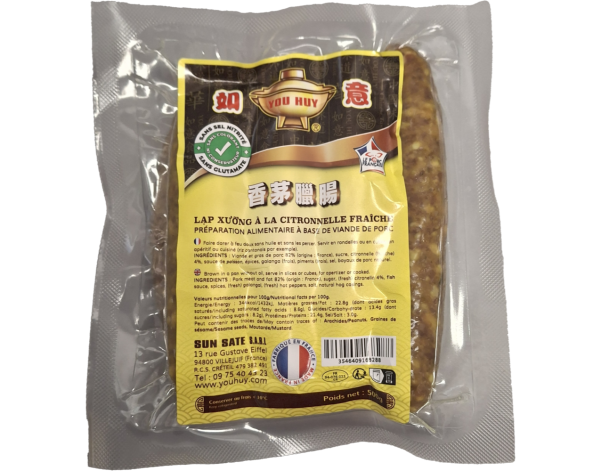 SAUCISSE A LA CITRONNELLE