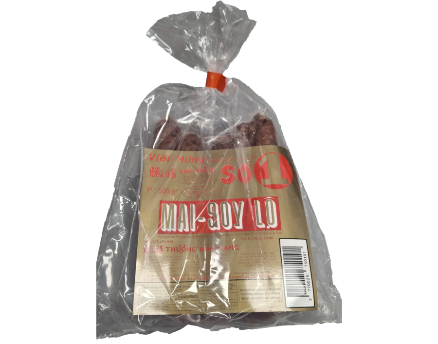SAUCISSE CHINOISE AU MEI KUEI LU SO N°1