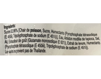 BOULETTE DE POISSON ****