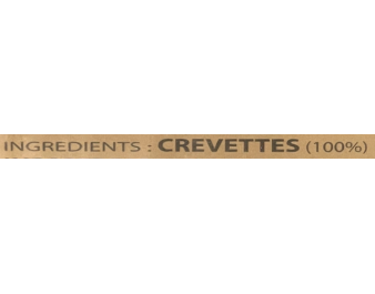 CREVETTES ENTIERES 2/4 ****