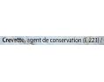 CREVETTES ENTIERES 8/12 ****