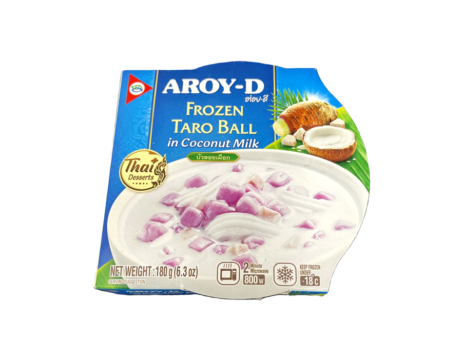 DESSERT AU TARO ET LAIT DE COCO ****