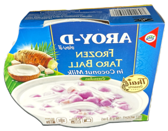 DESSERT AU TARO ET LAIT DE COCO ****