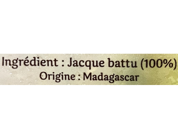 FRUIT JACKIER BATTU (TIJACQUES) ****