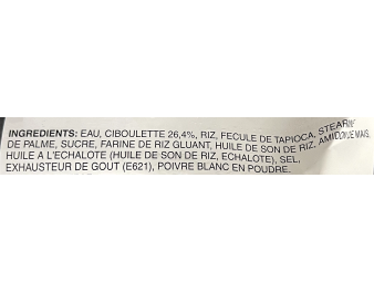 GATEAU A LA CIBOULETTE 8 P. ****