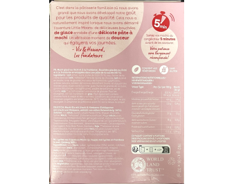 GLACE MOCHI LITCHI FRAMBOISE 6 P. ****