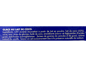GLACE SUPER COCO ****