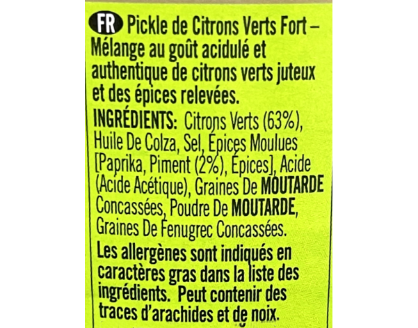 MELANGE DE CITRON FORT