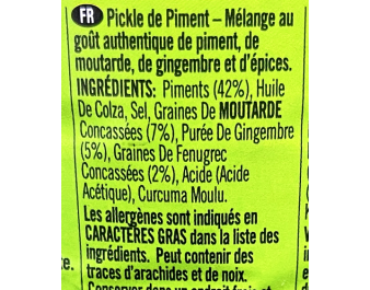 MELANGE DE PIMENT FORT
