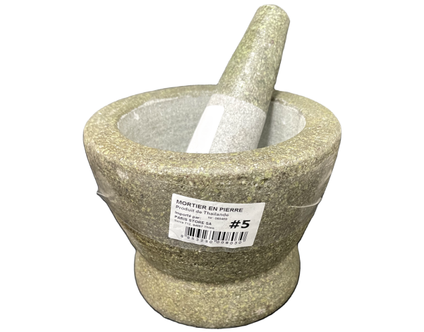 MORTIER EN PIERRE N°5