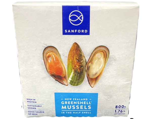 MOULE VERTE DEMI COQUILLE 30/40   ****