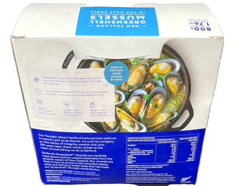 MOULE VERTE DEMI COQUILLE 30/40   ****