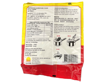 NOUILLE AU BLE VEGETARIENNE LARGE