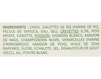 PATE IMPERIAL AUX CREVETTES 30 P. ****