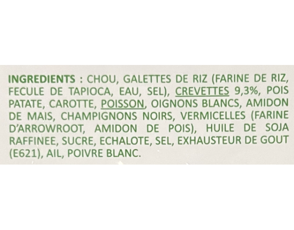 PATE IMPERIAL AUX CREVETTES 30 P. ****