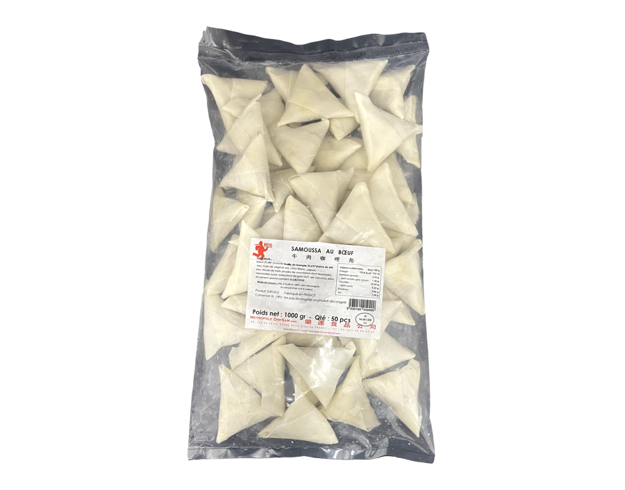 SAMOUSSAS AU BOEUF 50 P. ****