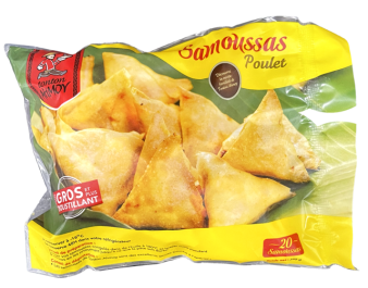 SAMOUSSAS AU POULET 20 P. ****