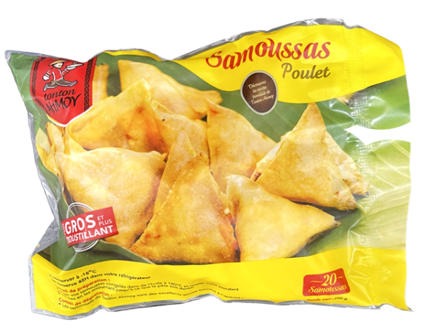 SAMOUSSAS AU POULET 20 P. ****