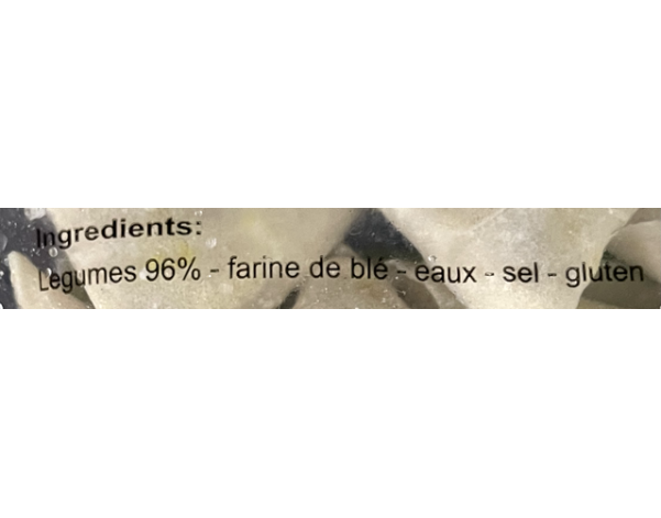 SAMOUSSAS AUX LEGUMES 20 P. ****
