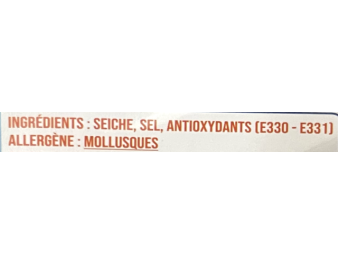 SEICHE ENTIERE NETTOYEE 20/40  ****